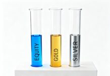 Return Profile of Equity, Gold and Silver